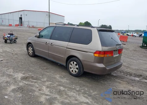 2004 Honda Odyssey Ex-L z USA, uszkodzony, nr VIN 5FNRL189X4B036406